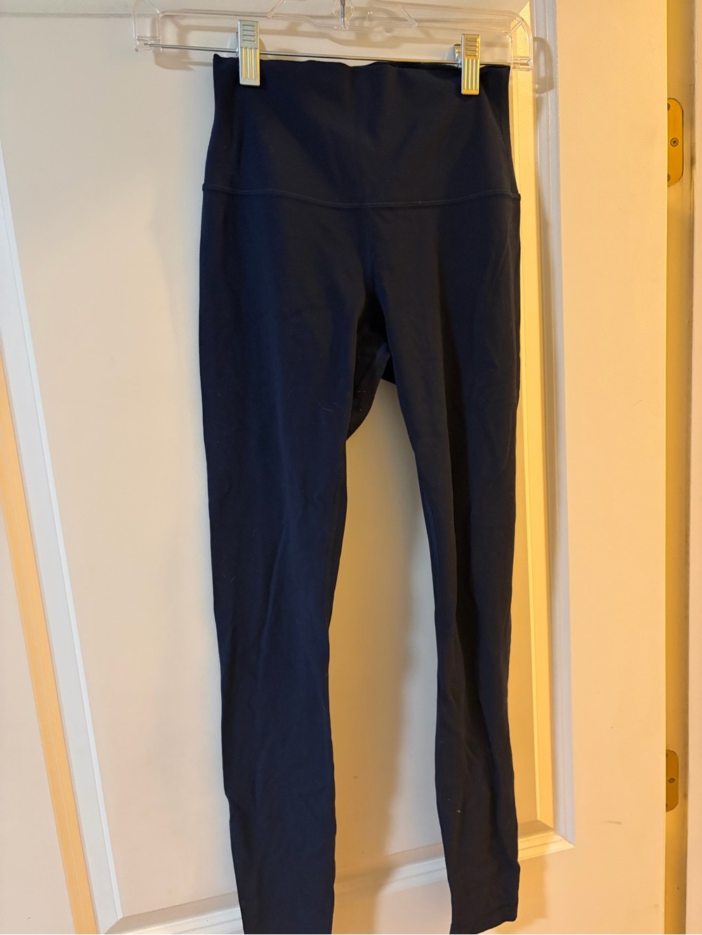 Navy Lululemon align leggings size 4